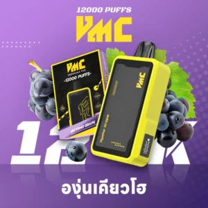 VMC 12000 Puffs กลิ่น Kyoho Grape